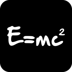 Physics Formula Of Energy In A Square Outline Svg Vector, Free Vectors File
